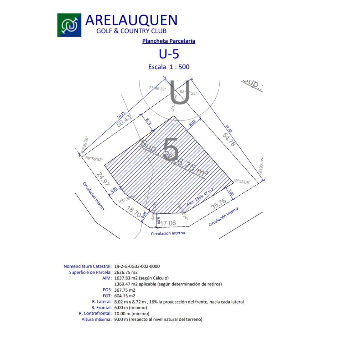 Lote Exclusivo en La Rinconada Vistas al Cerro Ventana y Topografía Plana - U5
